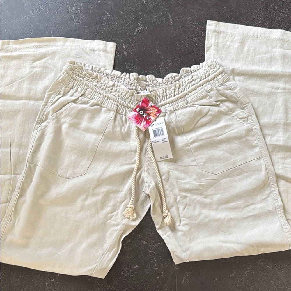 Roxy Cream Oceanside Pant